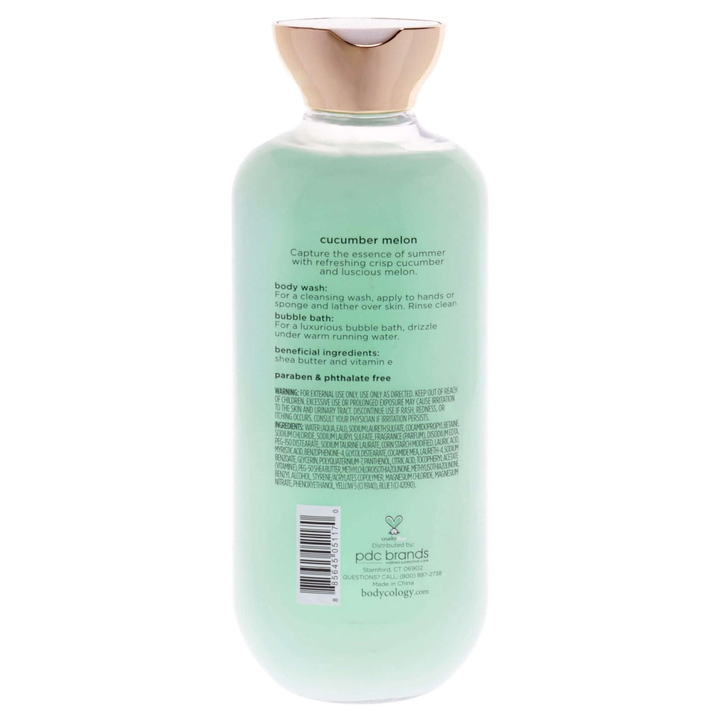 Cucumber Melon 2 in 1 Body Wash and Bubble Bath