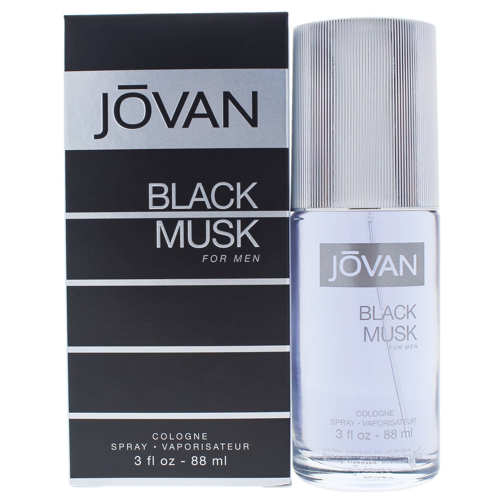 Jovan Black Musk by Jovan for Men - 3 oz Cologne Spray - Clothes For Her Online Store