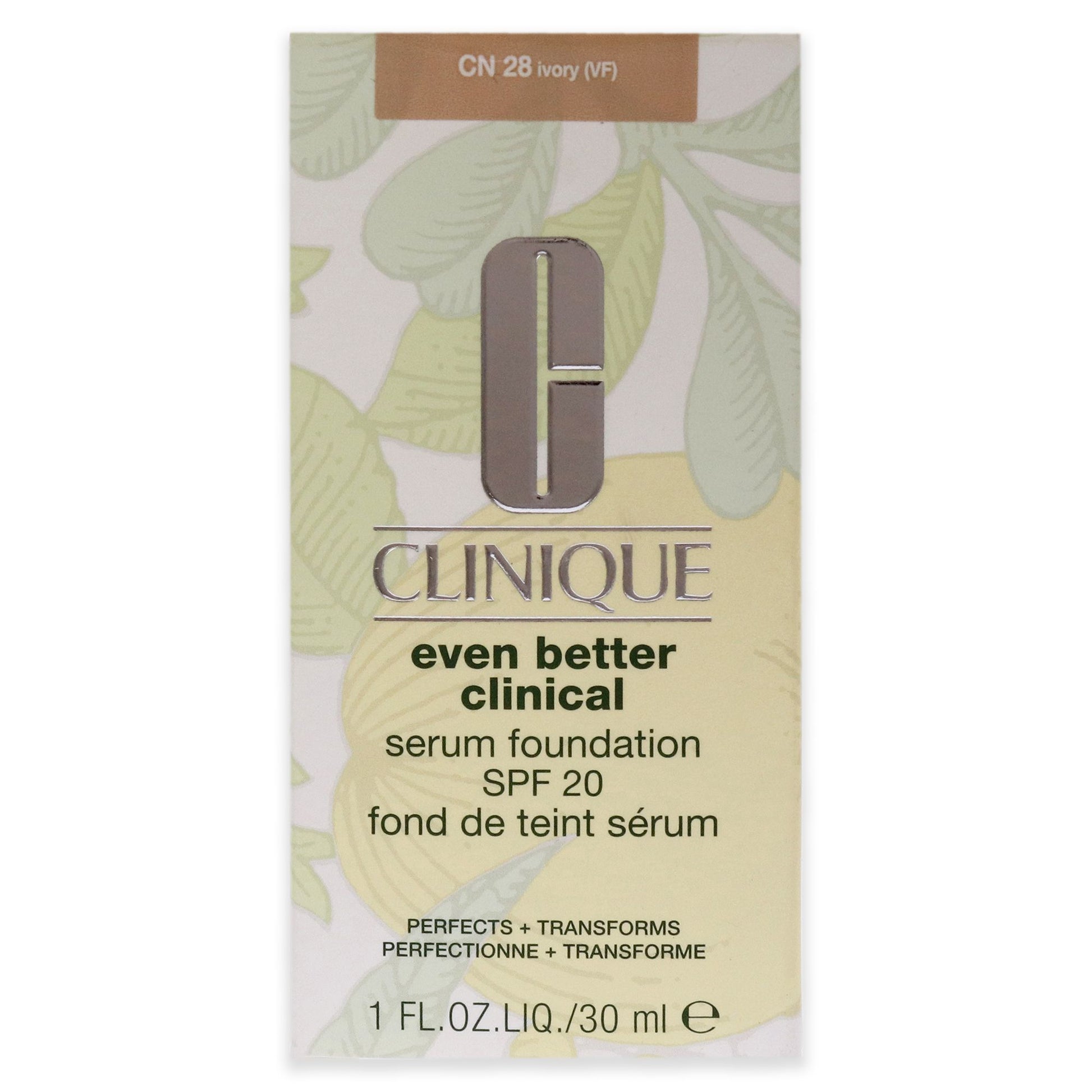Even Better Clinical Serum Foundation SPF 20 - CN 28 Ivory by Clinique for Women - 1 oz Foundation