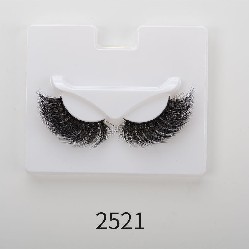 25mm Angel Winged Eyelashes Handmade Thick Theatrical Curly Fake Eyelash Black Natural Long Lash For Eyelash Extension WholesaleDetails