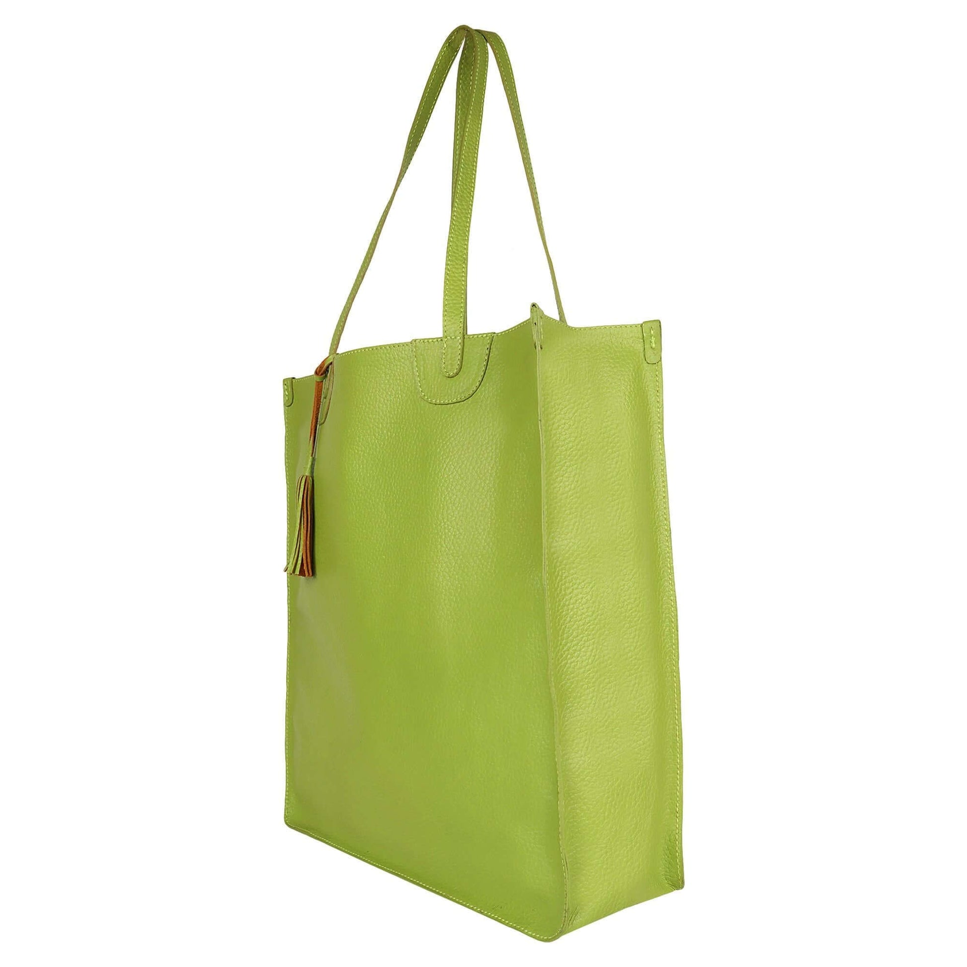 Ivy Book Shop Tote - Lime Green