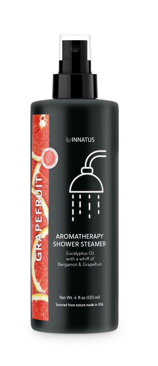 Calming Shower Spray with Eucalyptus & Grapefruit – 4oz Aromatherapy Shower Steamer Mist for Relaxation & Stress Relief – Infused with Bergamot for a Spa-Like Experience – Made in the USA "
