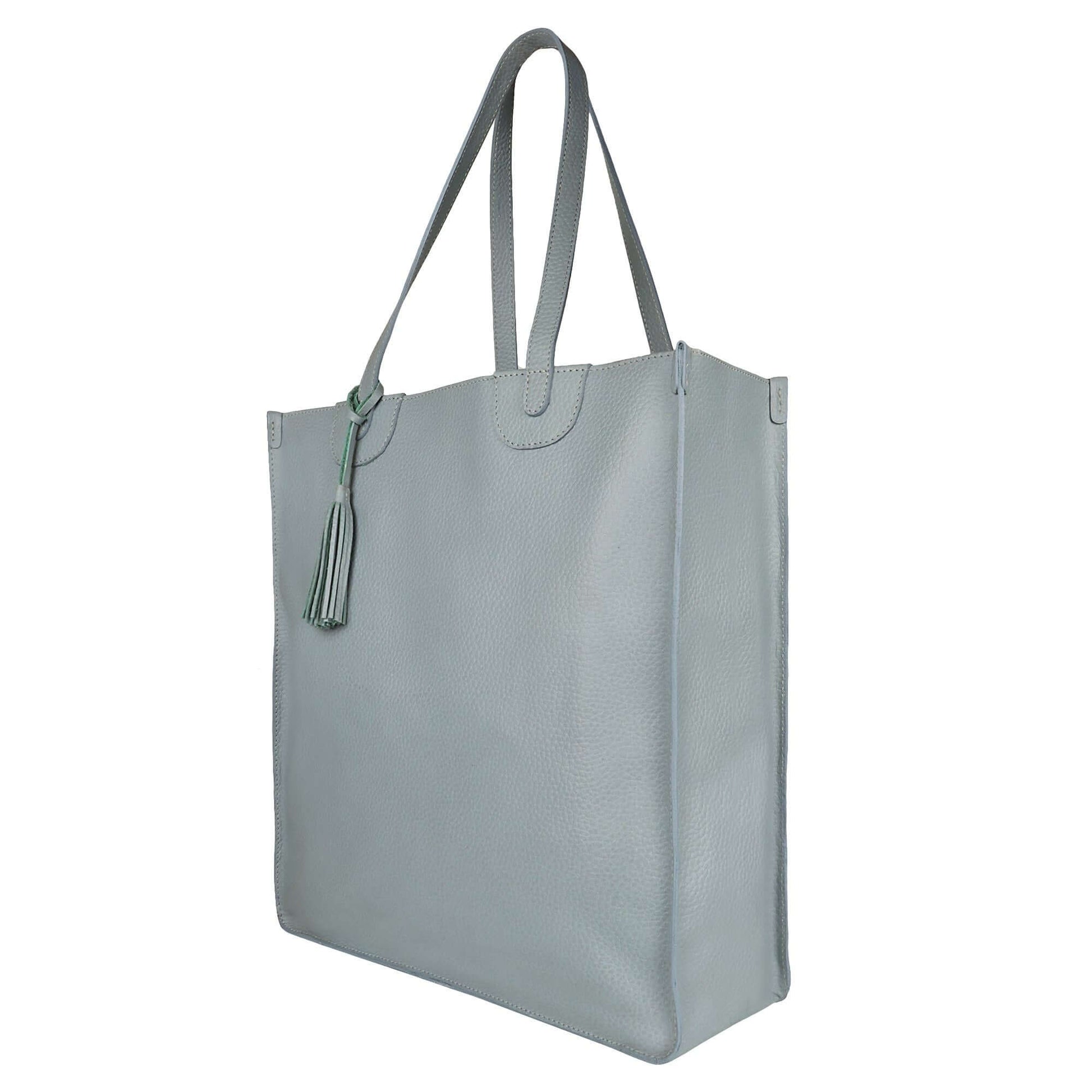 Maud Book Shop Tote - Cool Grey