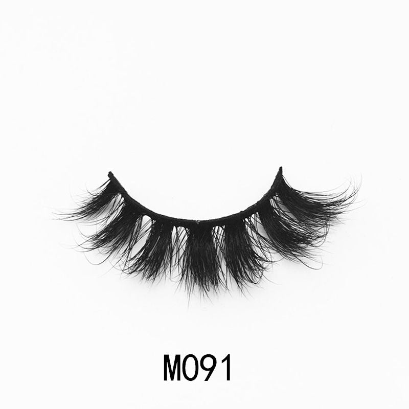 Handgemaakte Mink Wimpers Soft Curl Gevleugelde End Oog Langwerpige Valse Wimpers Dikke Kruis Natuurlijke Fake Lash Nieuwe Makeup Tools GroothandelDetails