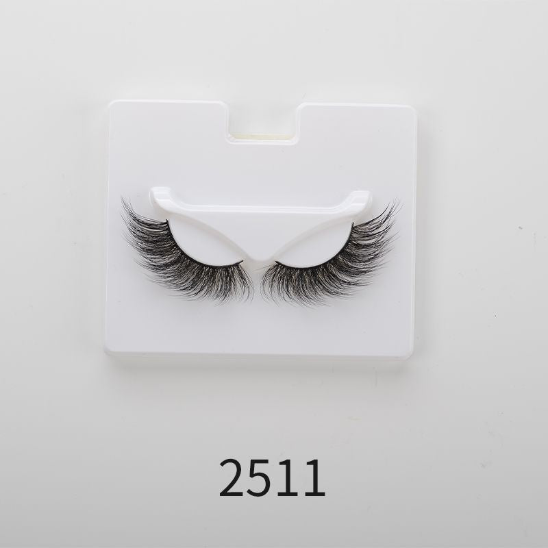 25mm Angel Winged Eyelashes Handmade Thick Theatrical Curly Fake Eyelash Black Natural Long Lash For Eyelash Extension WholesaleDetails