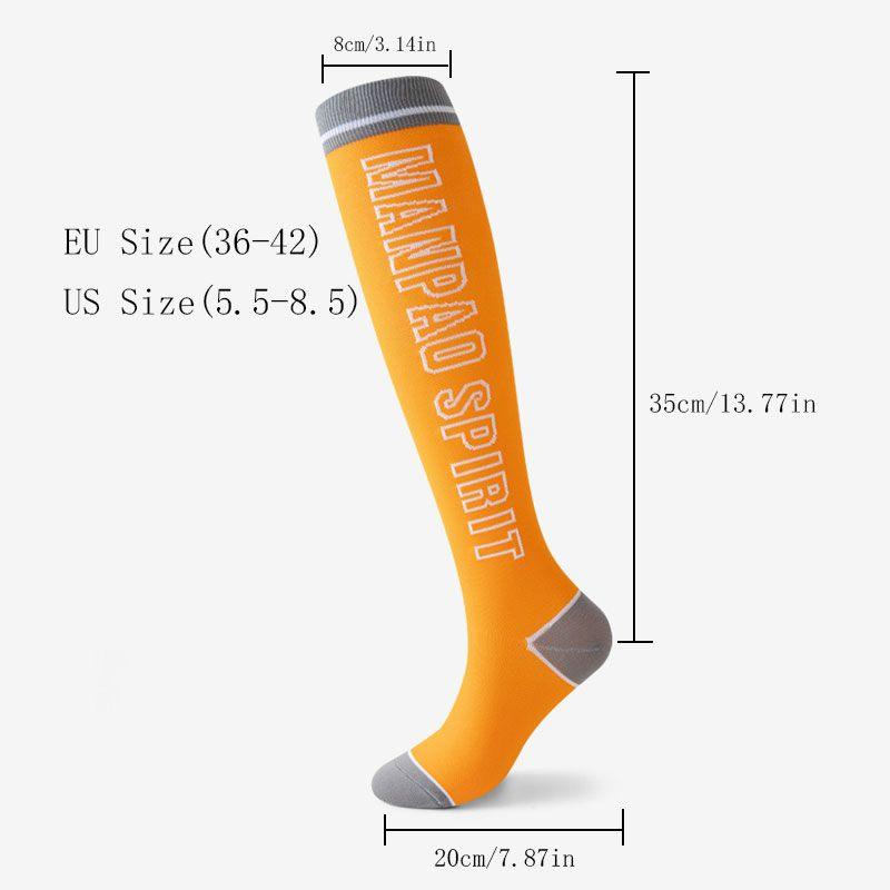 Womens Running Compression Socks Crew Athletic Hiking Wicking Cushioned Anti-odor And Breathable For Running Hiking Cycling Fitness - Clothes For Her Online Store