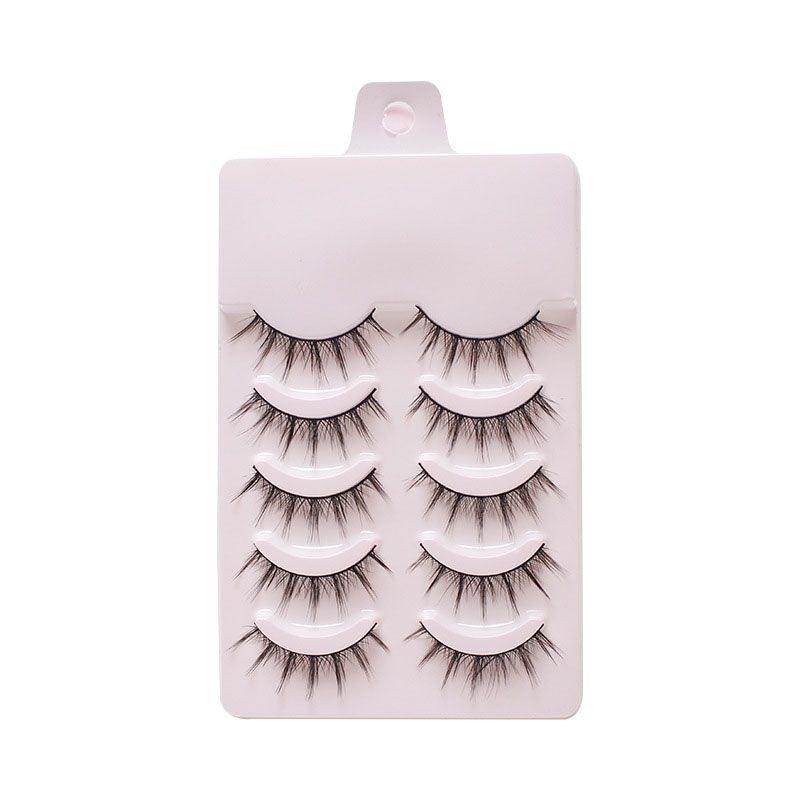 Little Devil Eyelashes Natural Long Lashes Handmade Cluster Lashes Locally Elongated Thick Lash Cosplay False Eyelash Wholesale