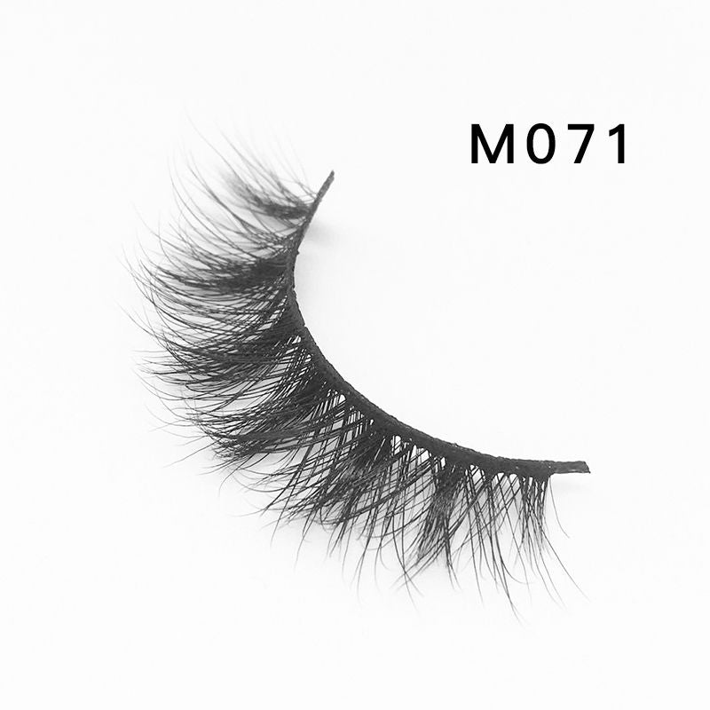 Handgemaakte Mink Wimpers Soft Curl Gevleugelde End Oog Langwerpige Valse Wimpers Dikke Kruis Natuurlijke Fake Lash Nieuwe Makeup Tools GroothandelDetails