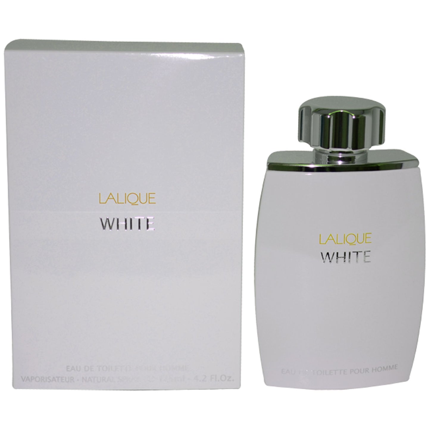 Lalique White by Lalique for Men - 4.2 oz EDT Spray