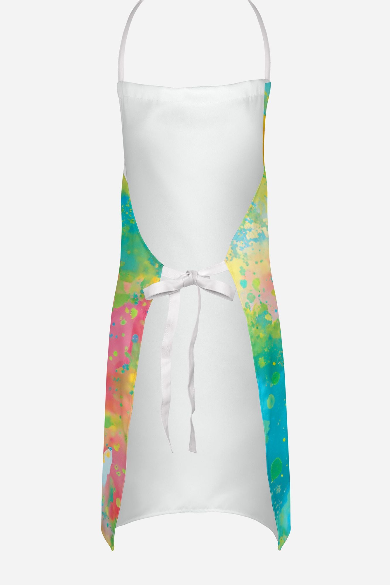 French Bulldog Hippie Dawg Apron Cooking Kitchen Server Baking Crafts Gardening for Adult Women Men, Unisex, Large, Multicolor