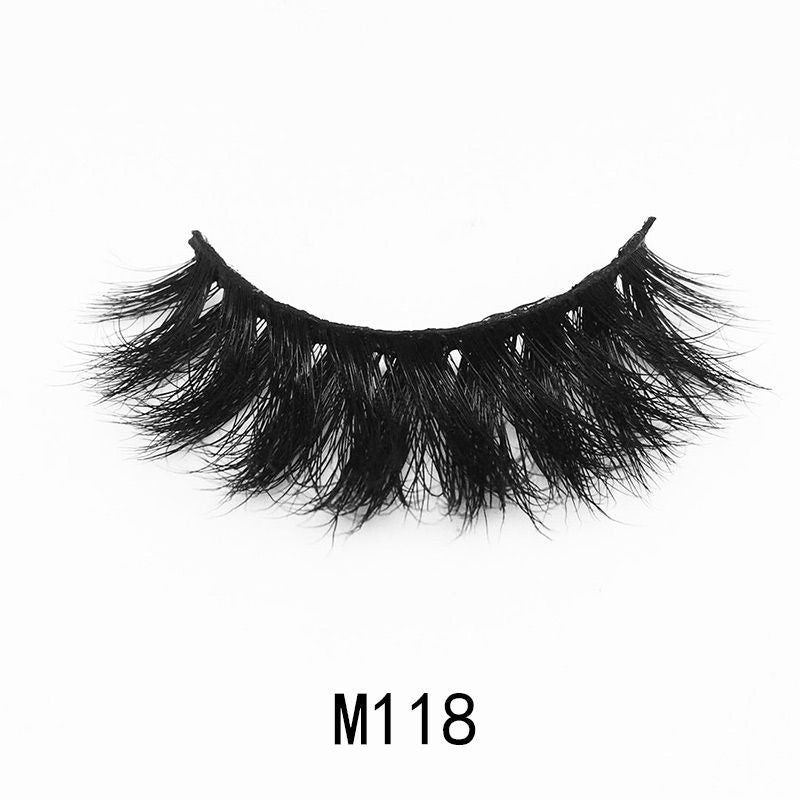 Handgemaakte Mink Wimpers Soft Curl Gevleugelde End Oog Langwerpige Valse Wimpers Dikke Kruis Natuurlijke Fake Lash Nieuwe Makeup Tools GroothandelDetails