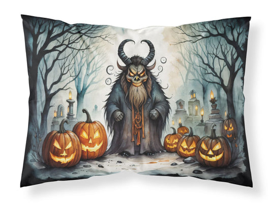 Krampus The Christmas Demon Spooky Halloween Standard Pillowcase Lightweight Super Soft Easy Care Decorative Artwork Pillowcase, Standard