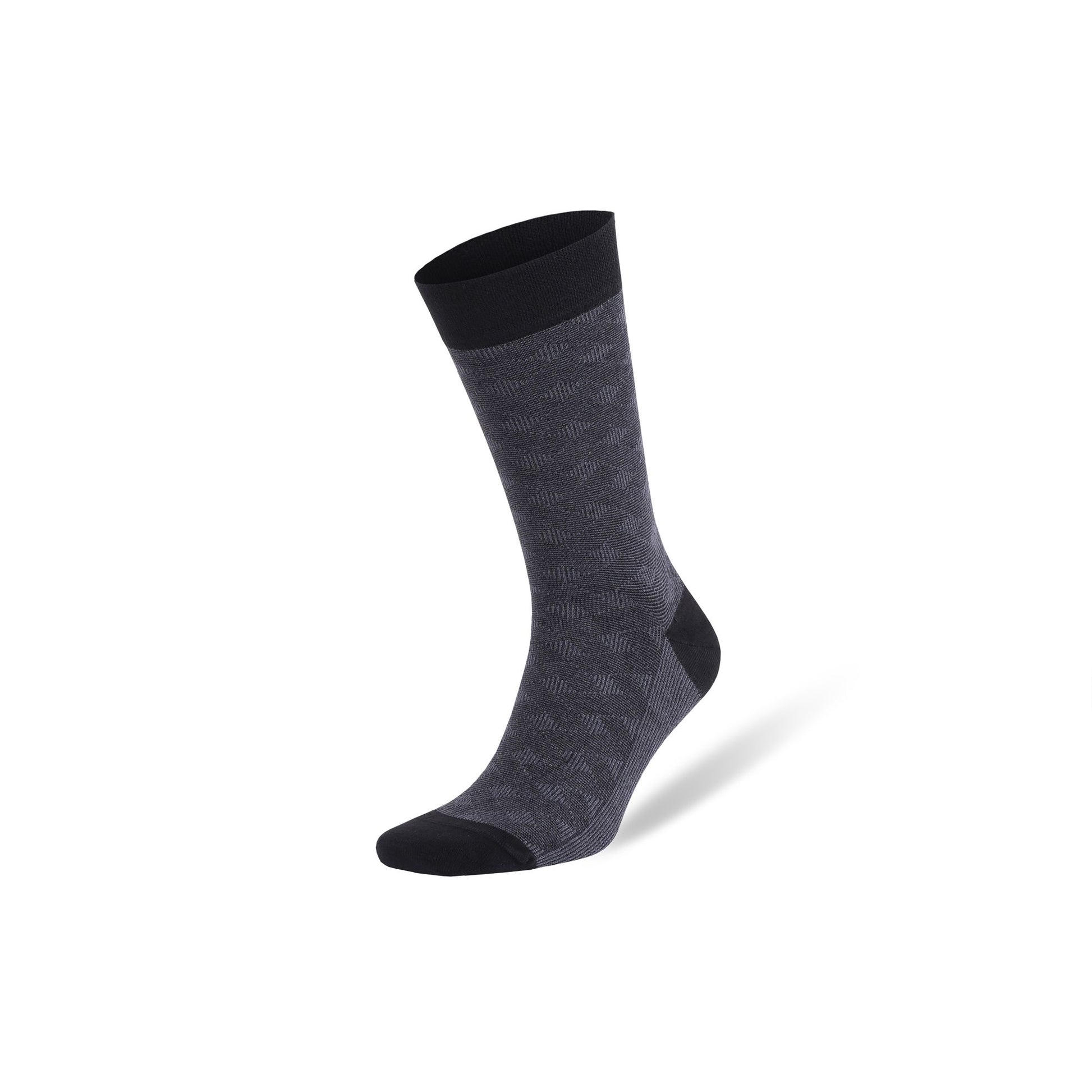 Bamboo Dress Socks for Men Bamboo Fiber Business Trouser Socks 6 Pairs with Gift Box