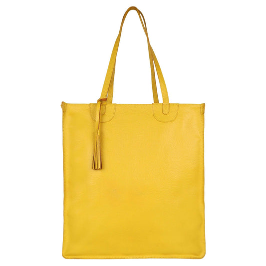Bowie Book Shop Tote - Canary Yellow