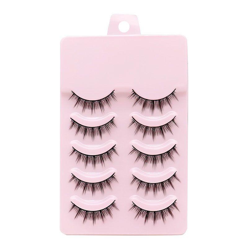 Little Devil Eyelashes Natural Long Lashes Handmade Cluster Lashes Locally Elongated Thick Lash Cosplay False Eyelash Wholesale