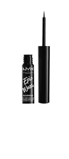 NYX Professional Makeup Epic Wear Long Lasting Liquid Face & Body, Black