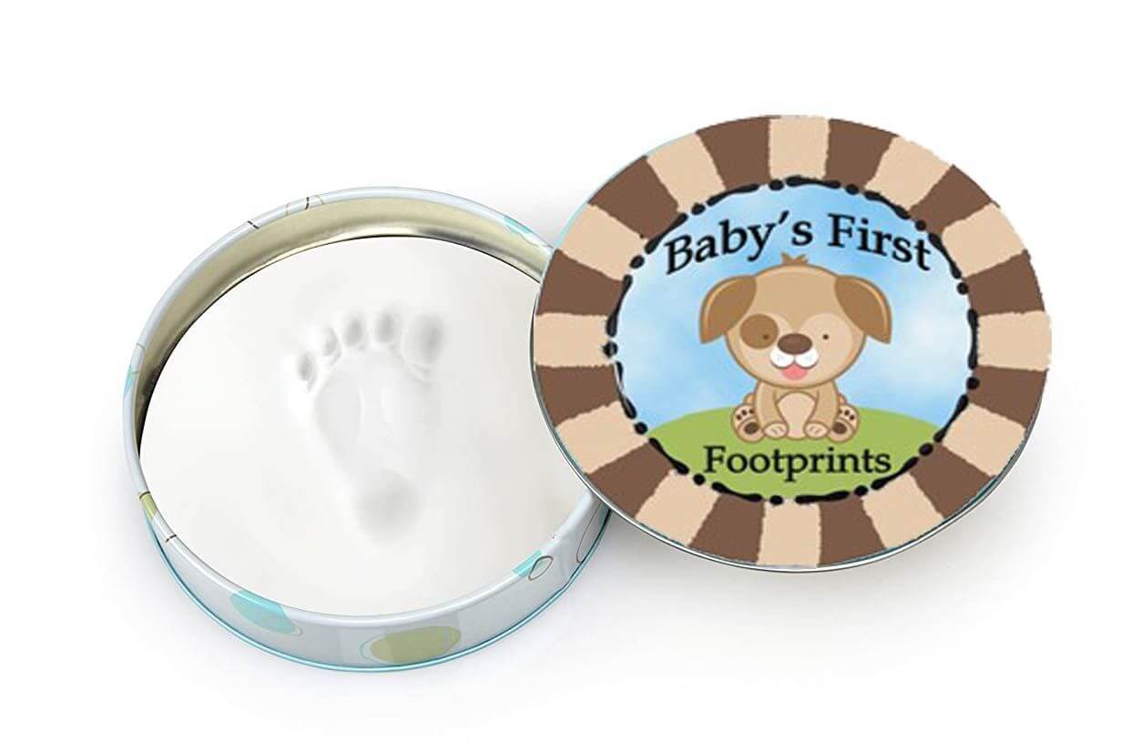 Puppy Love New Baby Gift Basket - Blue