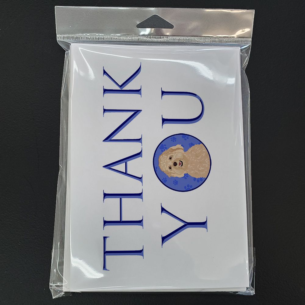 Doodle Fawn #1 Thank You Greeting Cards Pack of 8 Blank Cards with Envelopes Whimsical A7 Size 5x7 Blank Note Cards