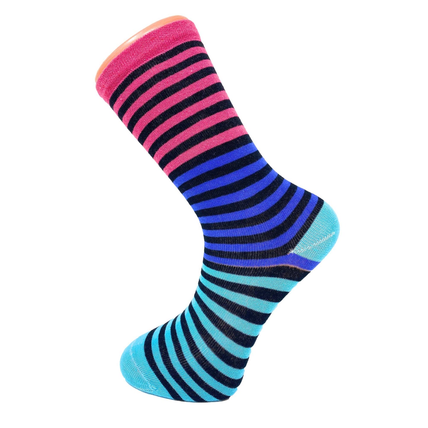 Colorful Funny Socks Novelty Crazy Cotton Crew Dress Socks 6 Pairs