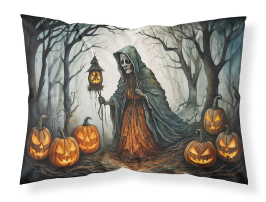 The Weeping Woman Spooky Halloween Standard Pillowcase Lightweight Super Soft Easy Care Decorative Artwork Pillowcase, Standard