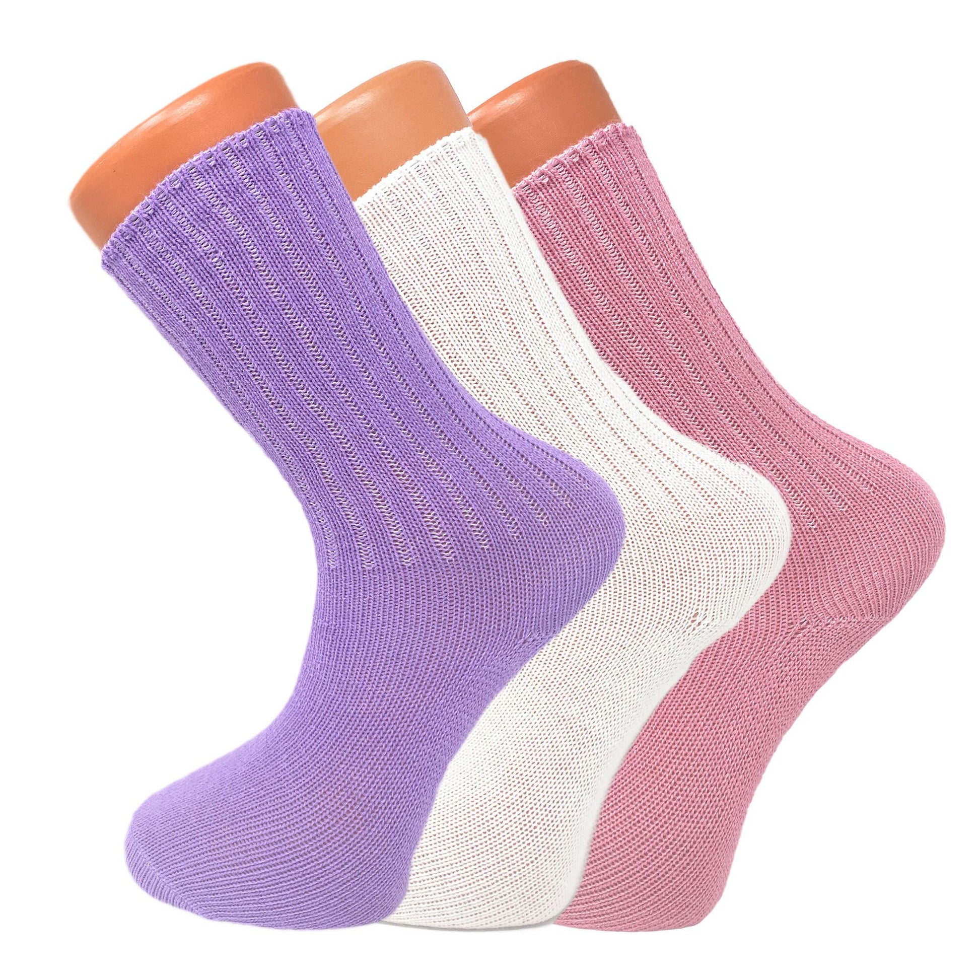 Loose Fitting Crew Socks for Women Acrylic Soft Sleep Socks