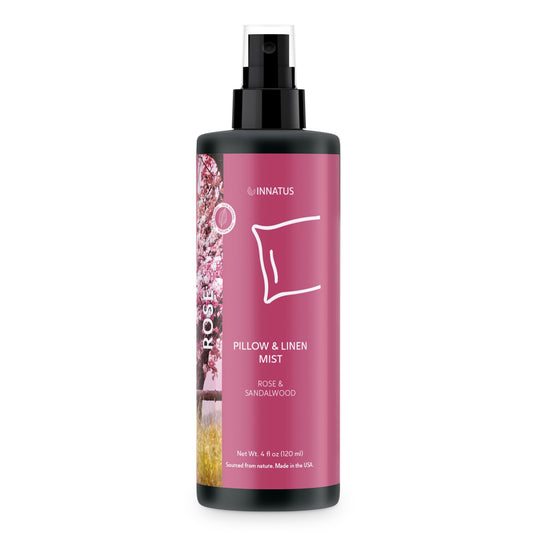 All-Natural Rose Pillow & Linen Spray – 4oz Aromatherapy Mist with Rose & Sandalwood for Relaxation & Better Sleep – Chemical-Free, Water-Based Bedding & Room Spray – Made in the USA " - Clothes For Her Online Store