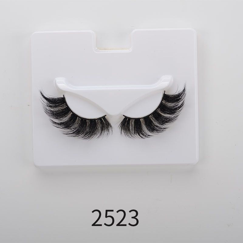 25mm Angel Winged Eyelashes Handmade Thick Theatrical Curly Fake Eyelash Black Natural Long Lash For Eyelash Extension WholesaleDetails