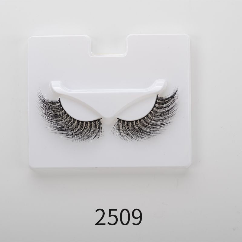 25mm Angel Winged Eyelashes Handmade Thick Theatrical Curly Fake Eyelash Black Natural Long Lash For Eyelash Extension WholesaleDetails