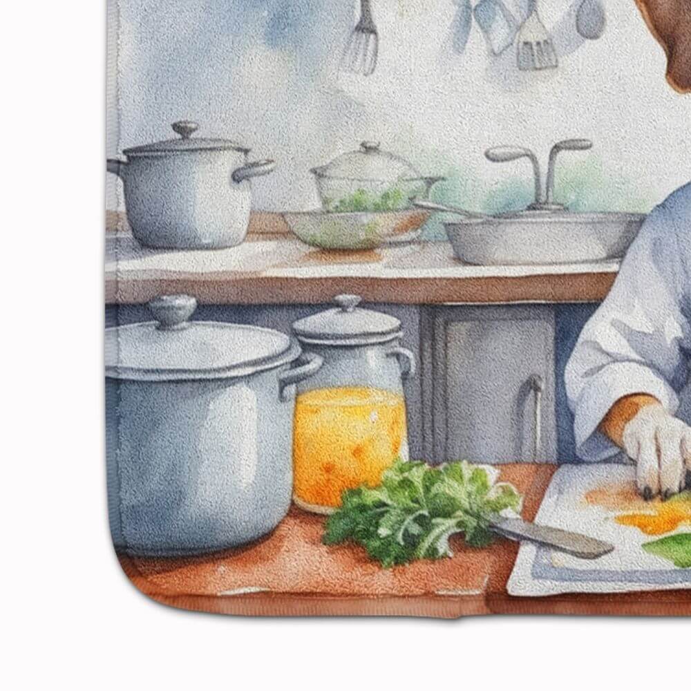 American Foxhound The Chef Memory Foam Kitchen Mat Machine Washable Anti-Fatigue Mat Cushion Comfort Bath Mat or Kitchen Rug
