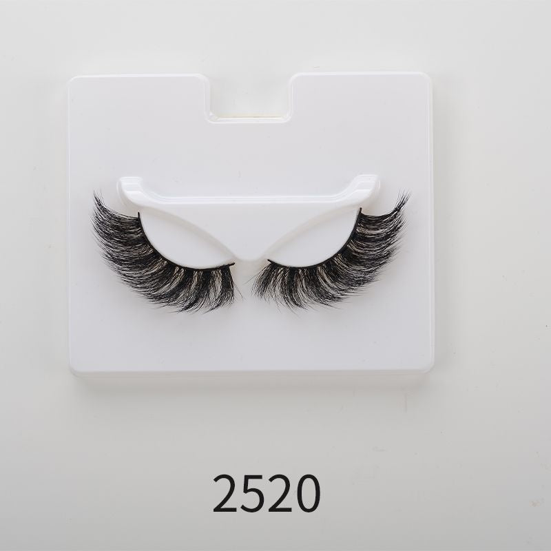 25mm Angel Winged Eyelashes Handmade Thick Theatrical Curly Fake Eyelash Black Natural Long Lash For Eyelash Extension WholesaleDetails