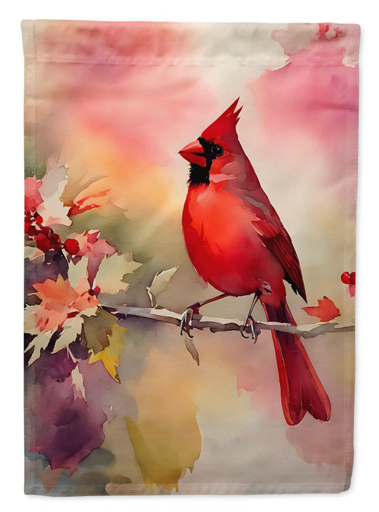 Cardinal Garden Flag Mailbox Flag Decorative Yard Flag Banner Outside Patio Artwork Yard Flower Beds, Garden Size, Multicolor