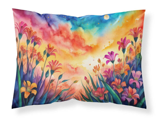 Alstroemerias in Color Standard Pillowcase Lightweight Super Soft Easy Care Decorative Artwork Pillowcase, Standard - Clothes For Her Online Store