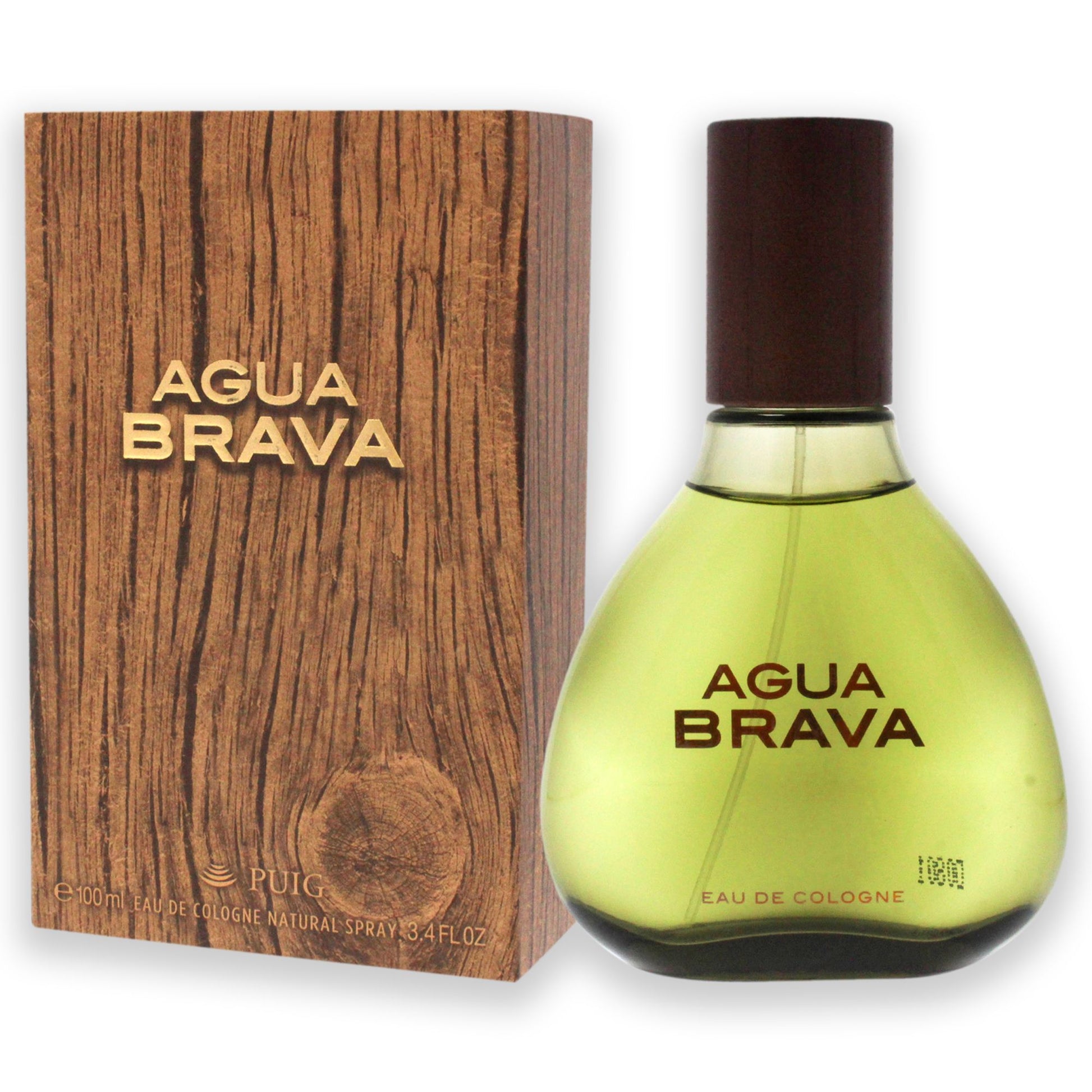 Agua Brava by Antonio Puig for Men - 3.4 oz EDC Spray - Clothes For Her Online Store