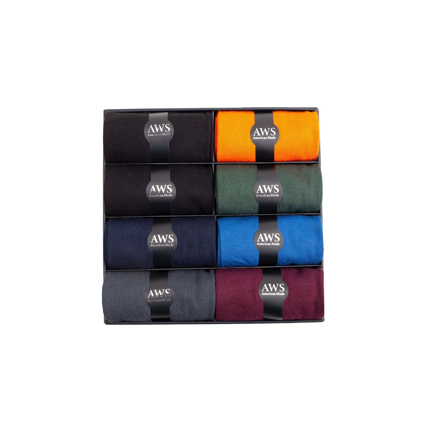 Luxury Bamboo Dress Socks for Men Premium Trouser Socks 8 Pairs Shoe Size 8 to 11.5