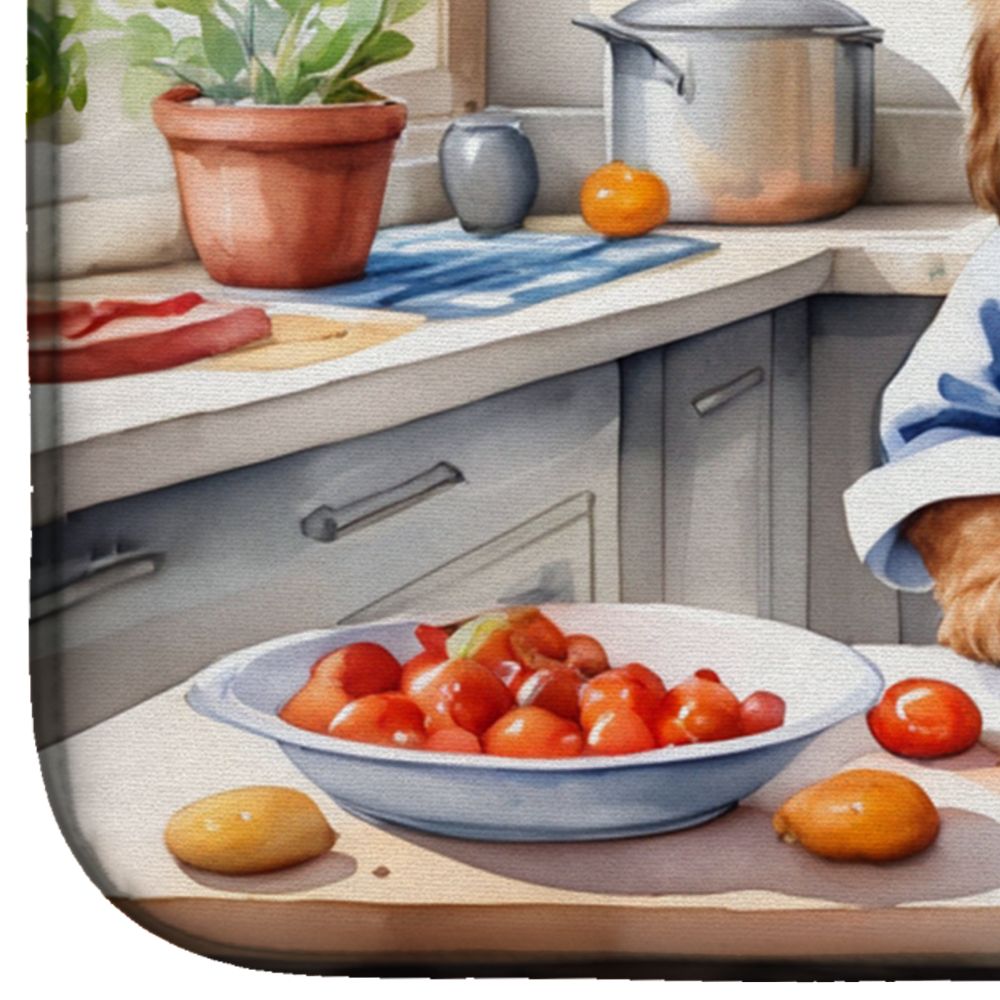 Otterhound The Chef Dish Drying Mat Absorbent Dish Drying Mat Pad for Kitchen Counter Dish Drainer Mat for Countertop, 14 x 21", Multicolor