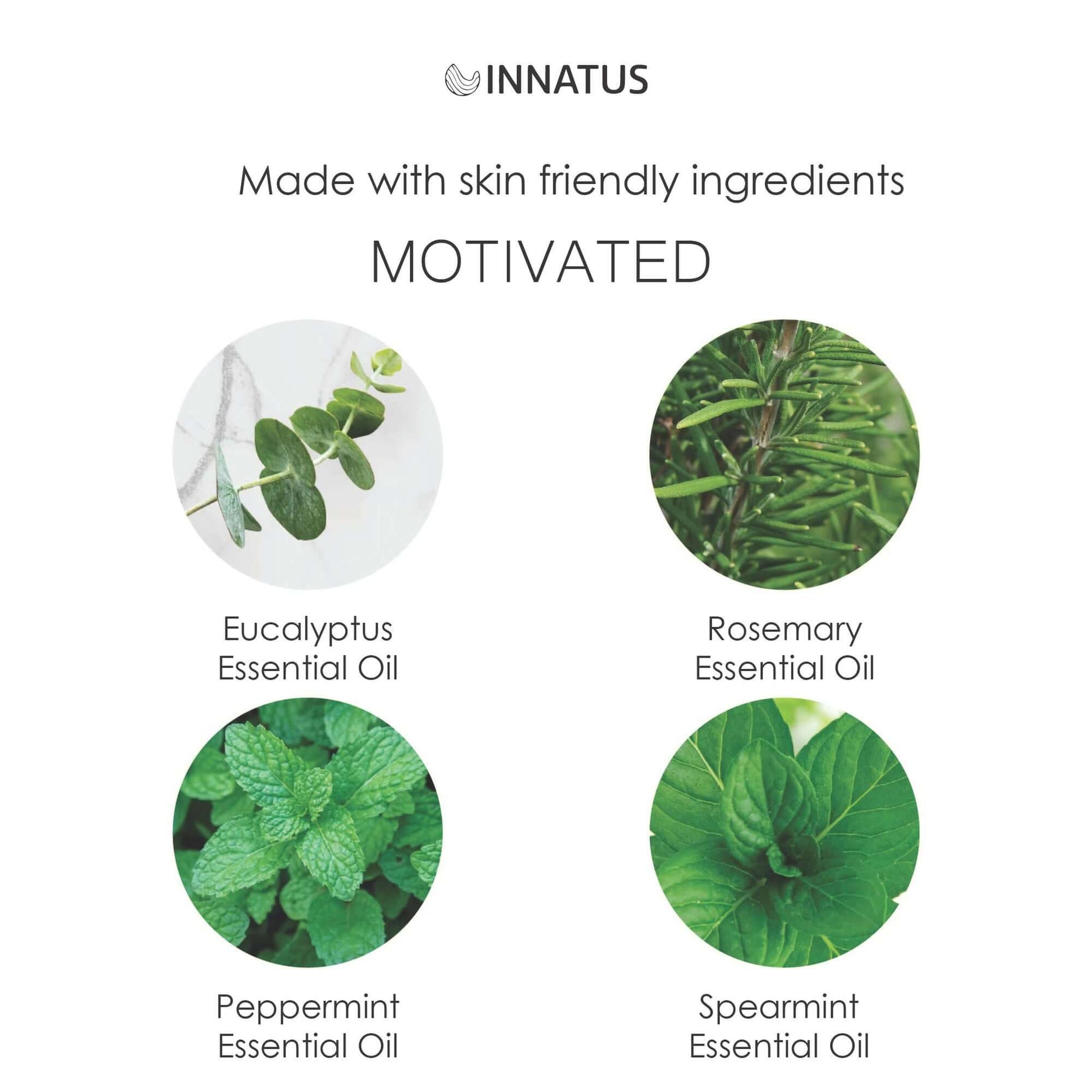 Essential Oil Aromatherapy Motivated Mist – 4oz Energizing Spray for Home, Office, & Car – Natural, Alcohol-Free Essential Oil Blend for Refreshment & Focus "