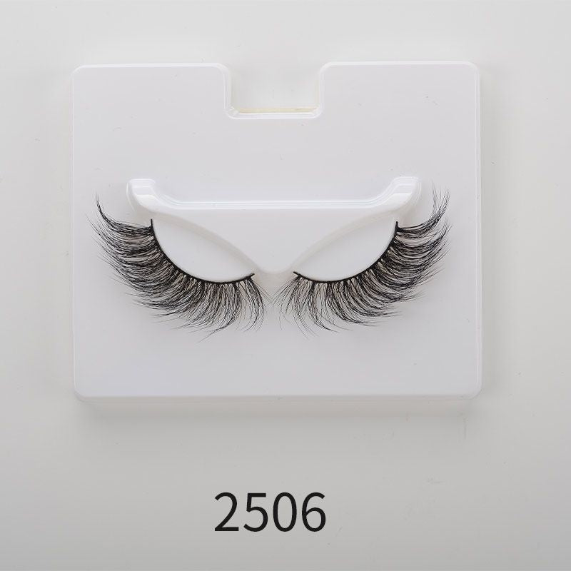 25mm Angel Winged Eyelashes Handmade Thick Theatrical Curly Fake Eyelash Black Natural Long Lash For Eyelash Extension WholesaleDetails