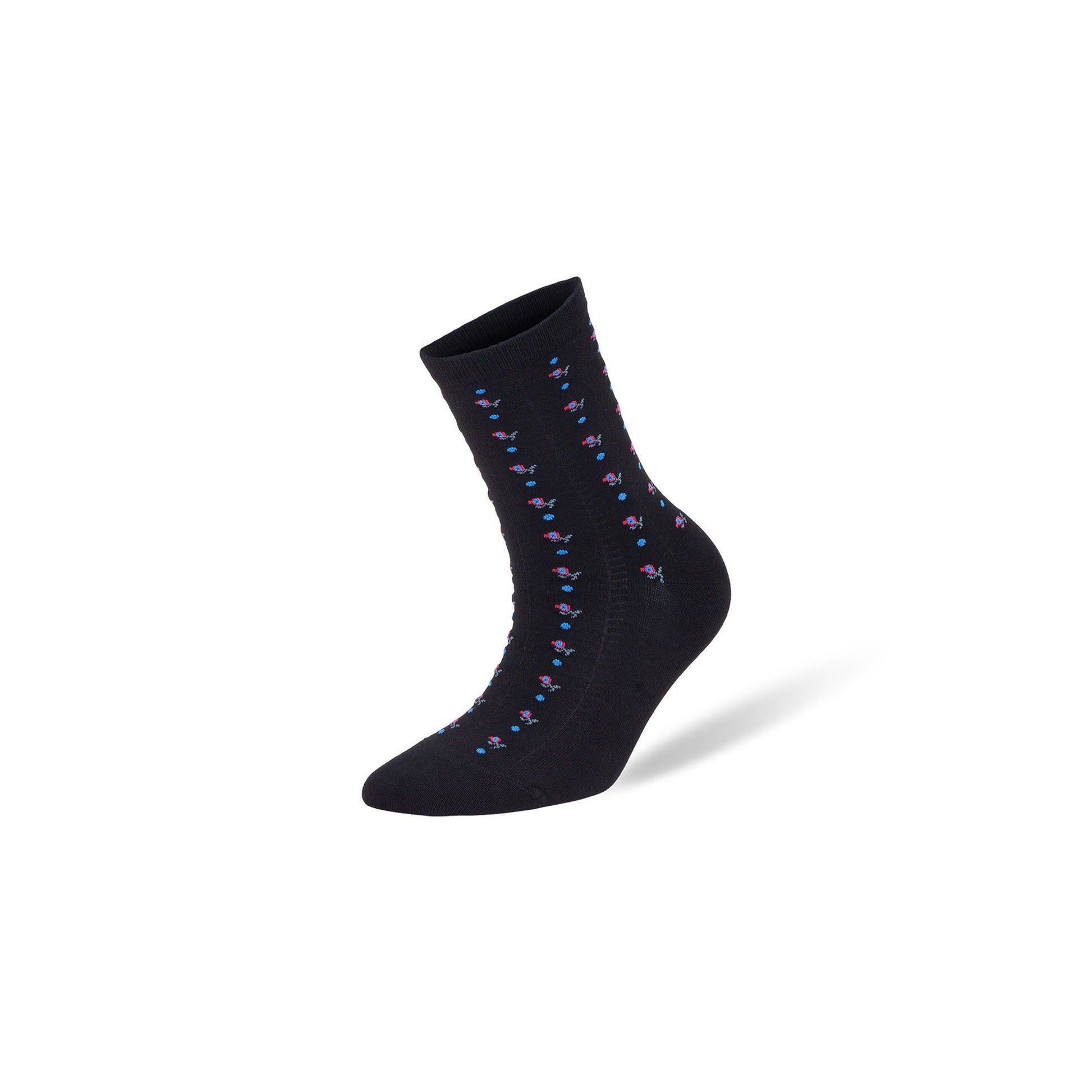 Bamboo Crew Socks for Women Size 6-9 Seamless Bamboo Fiber Socks 6 Pairs with Gift Box