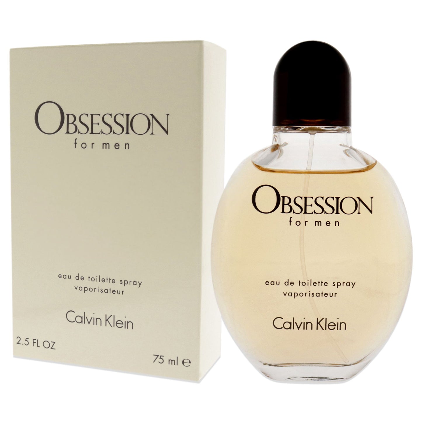 Obsession by Calvin Klein for Men - 2.5 oz EDT Spray