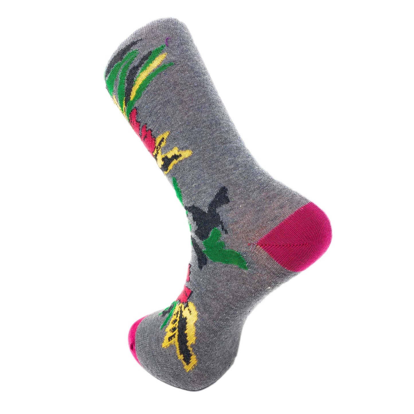 Colorful Funny Socks Novelty Crazy Cotton Crew Dress Socks 6 Pairs