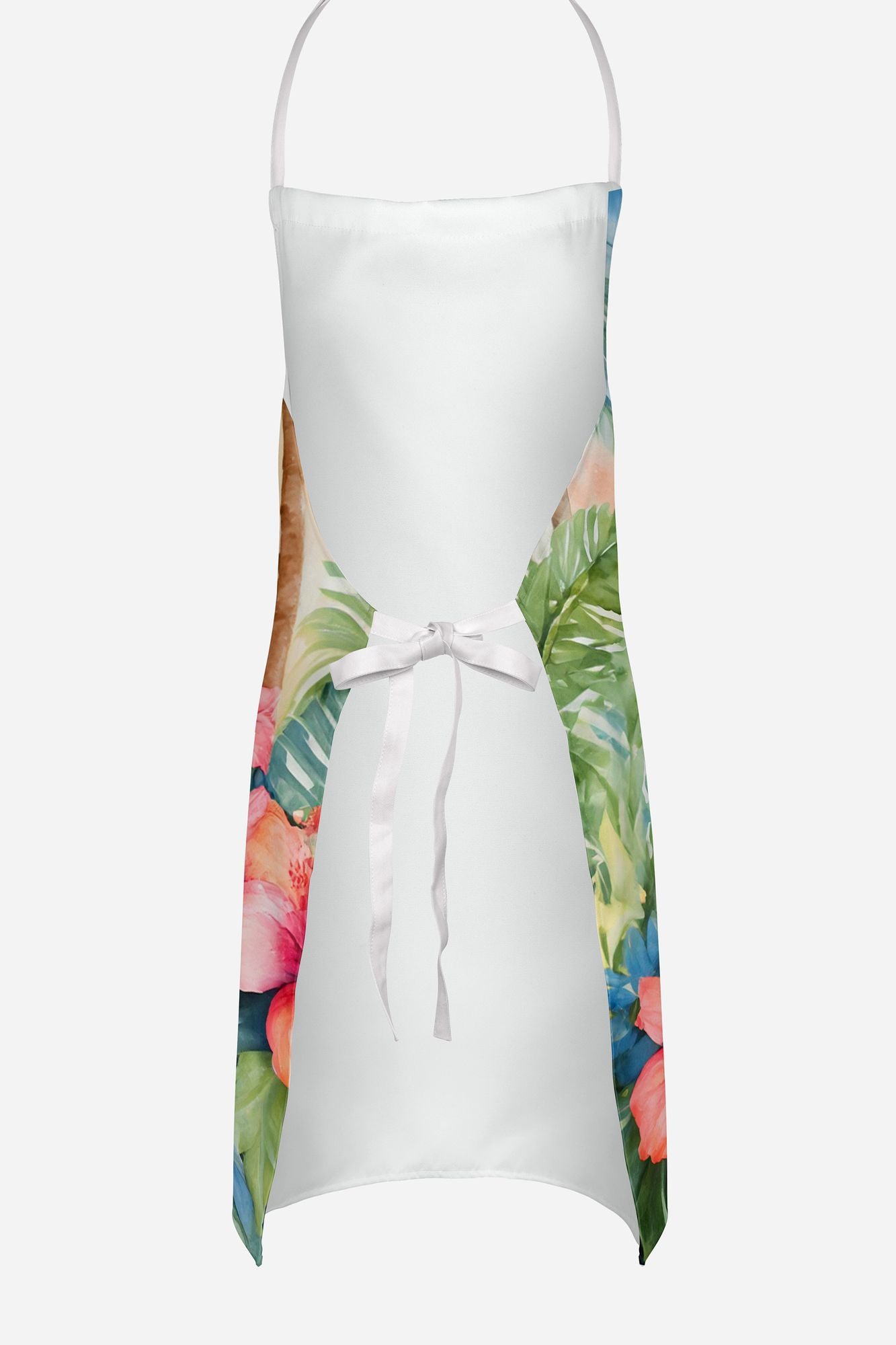 Great Dane Luau Apron Cooking Kitchen Server Baking Crafts Gardening for Adult Women Men, Unisex, Large, Multicolor