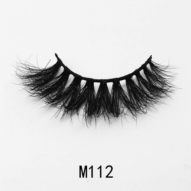 Handgemaakte Mink Wimpers Soft Curl Gevleugelde End Oog Langwerpige Valse Wimpers Dikke Kruis Natuurlijke Fake Lash Nieuwe Makeup Tools GroothandelDetails