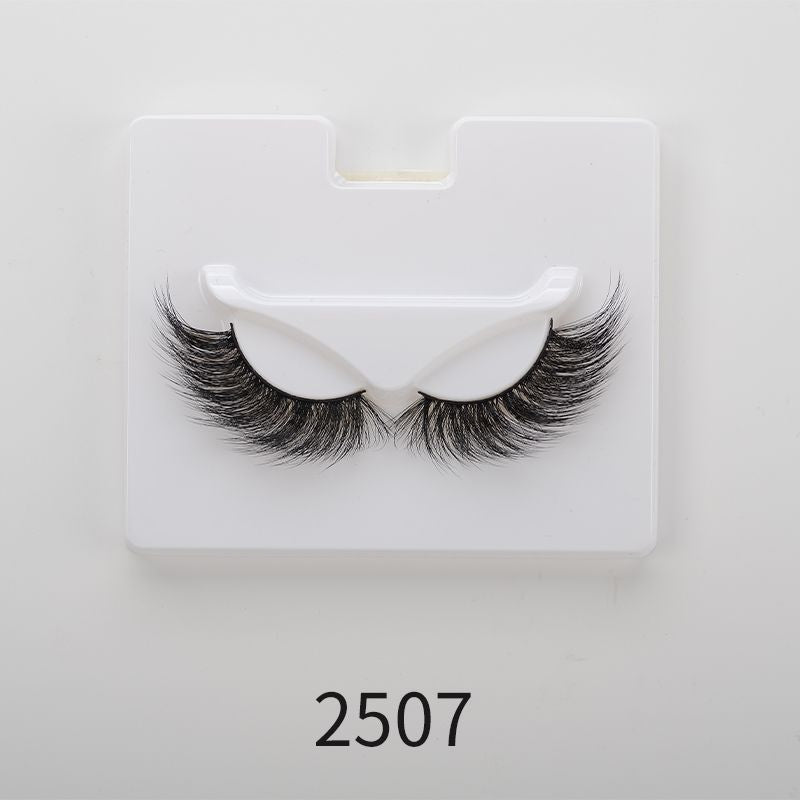 25mm Angel Winged Eyelashes Handmade Thick Theatrical Curly Fake Eyelash Black Natural Long Lash For Eyelash Extension WholesaleDetails