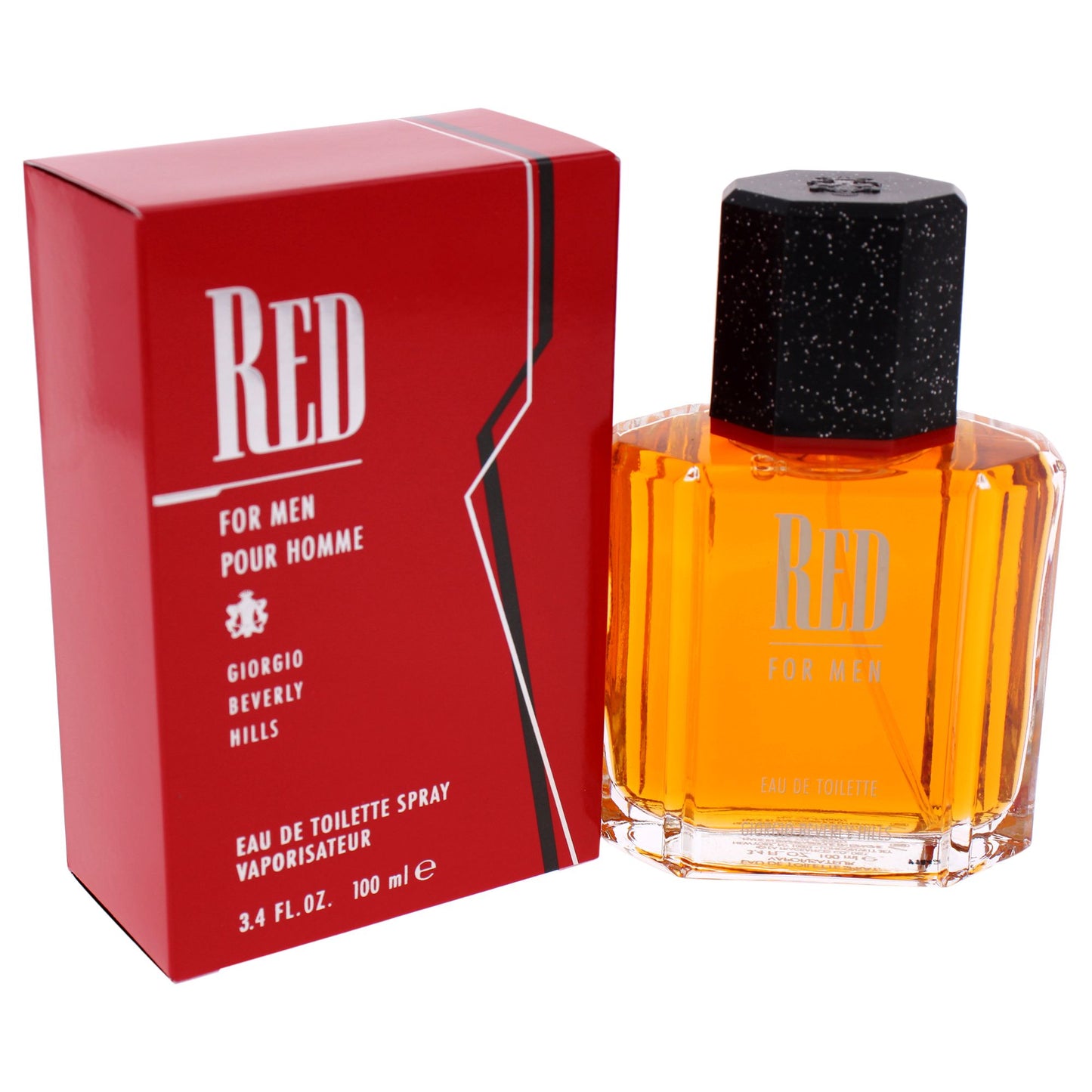 Red by Giorgio Beverly Hills for Men - 3.4 oz EDT Spray - Clothes For Her Online Store