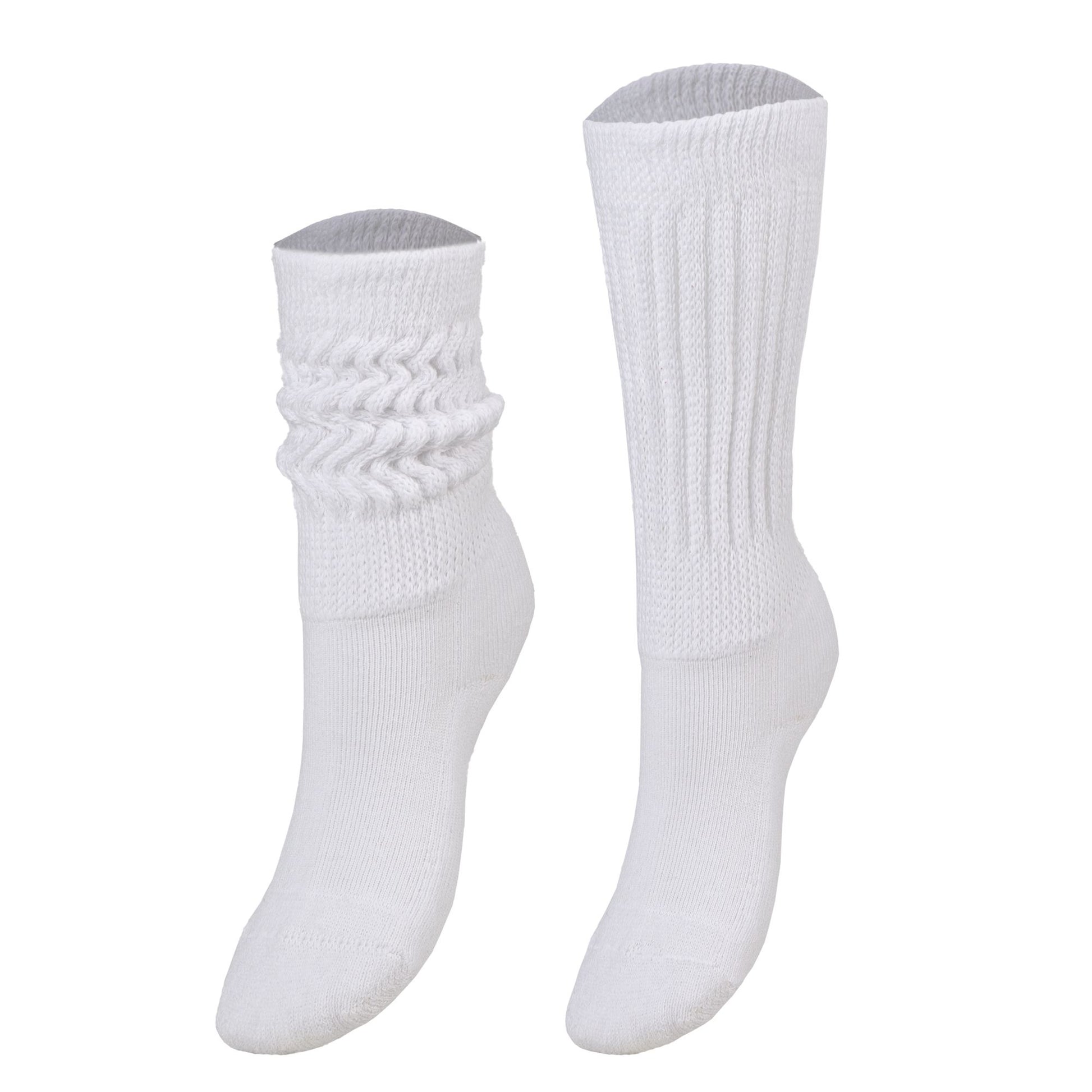 Kids Slouch Socks for Girls and Boys Knee High Cotton Scrunch Socks 3 to 15 Years Old 3 Pairs