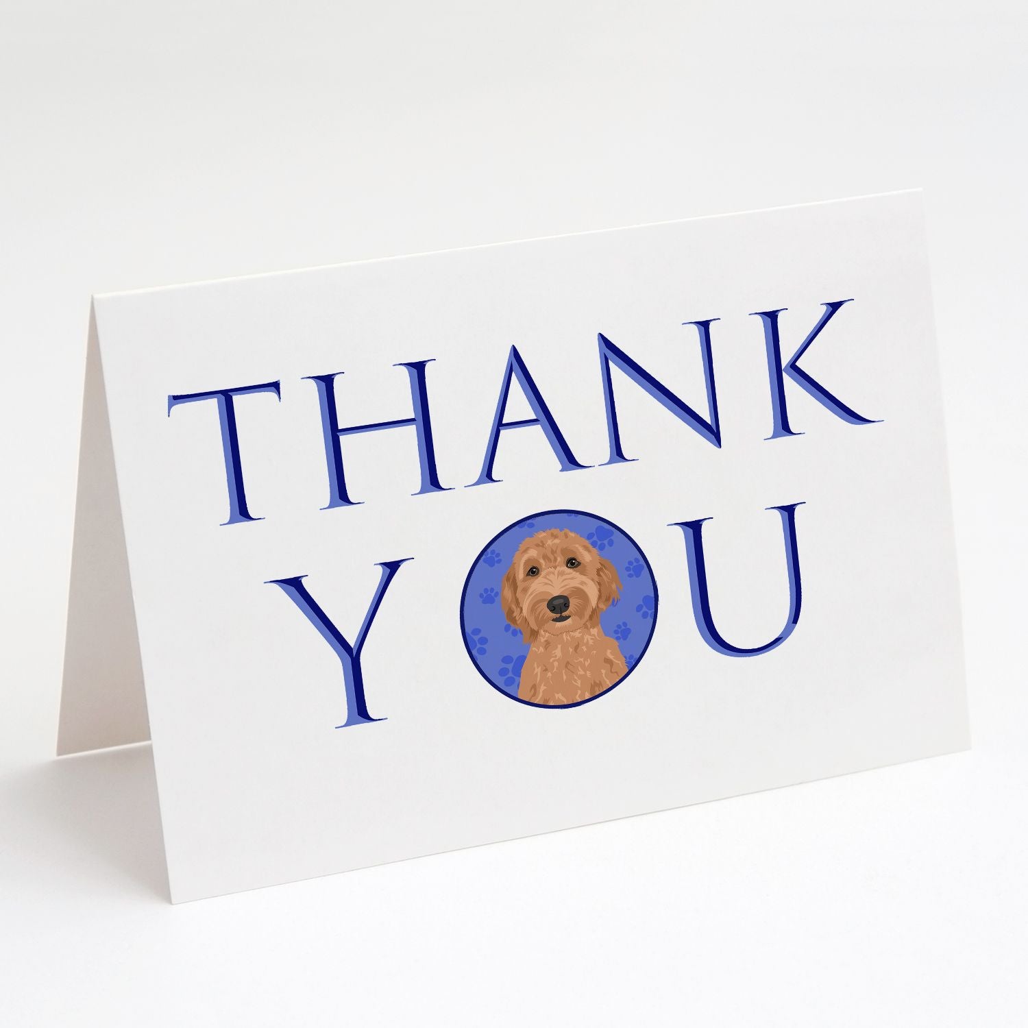 Doodle Liver #3 Thank You Greeting Cards Pack of 8 Blank Cards with Envelopes Whimsical A7 Size 5x7 Blank Note Cards