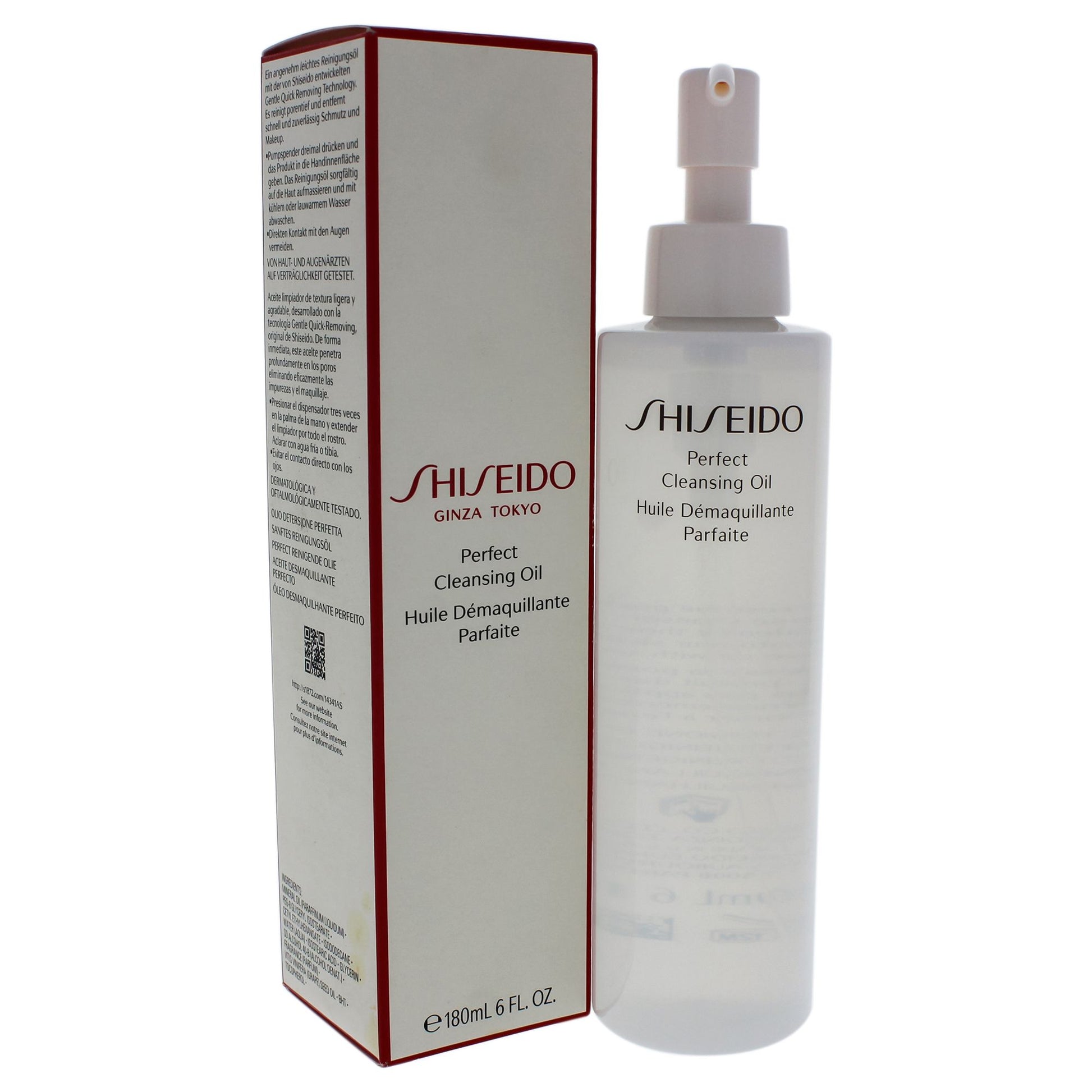 Perfect Cleansing Oil by Shiseido for Unisex - 6 oz Makeup Remover - Clothes For Her Online Store