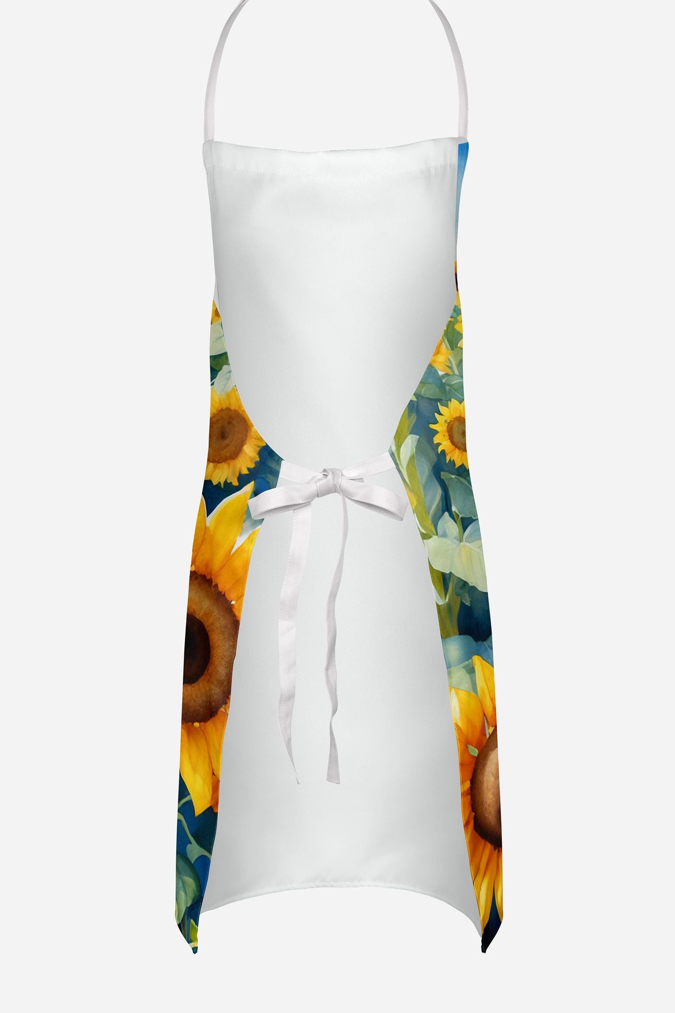 German Shorthaired Pointer in Sunflowers Apron Cooking Kitchen Server Baking Crafts Gardening for Adult Women Men, Unisex, Large, Multicolor