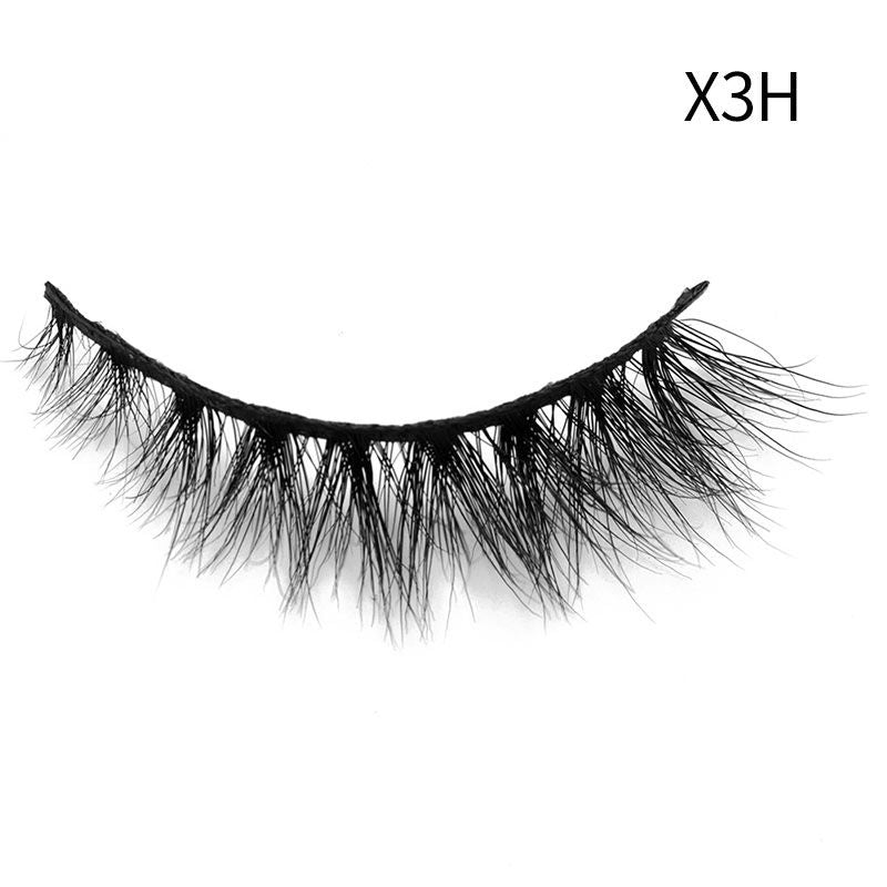 Handgemaakte Mink Wimpers Soft Curl Gevleugelde End Oog Langwerpige Valse Wimpers Dikke Kruis Natuurlijke Fake Lash Nieuwe Makeup Tools GroothandelDetails