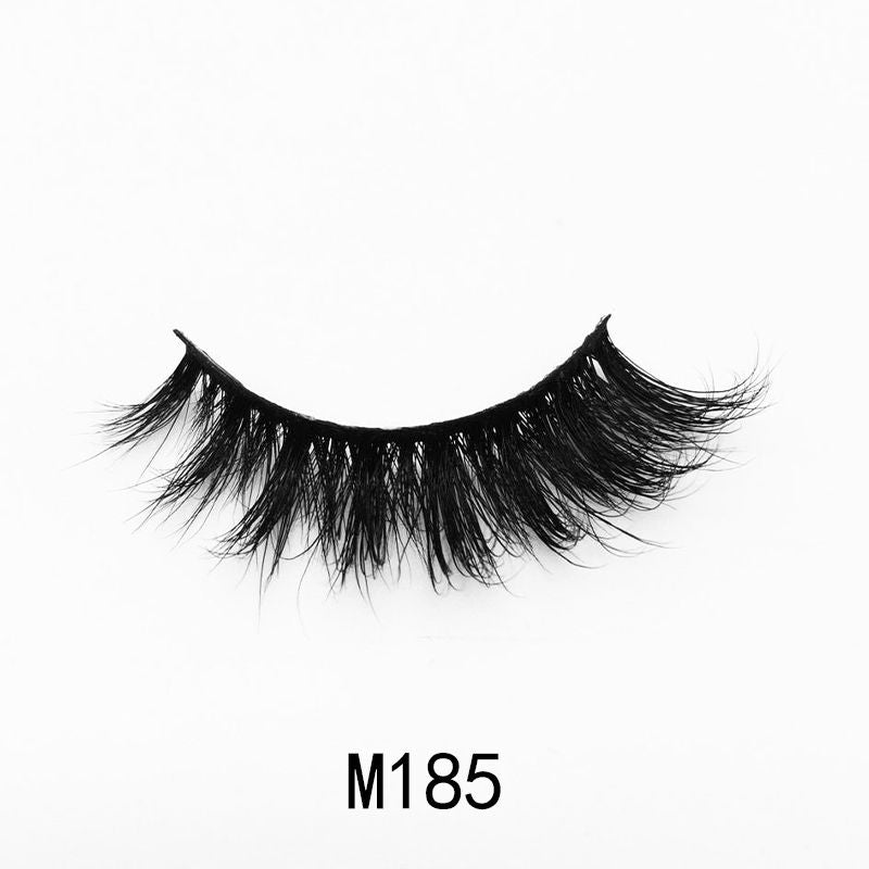 Handgemaakte Mink Wimpers Soft Curl Gevleugelde End Oog Langwerpige Valse Wimpers Dikke Kruis Natuurlijke Fake Lash Nieuwe Makeup Tools GroothandelDetails